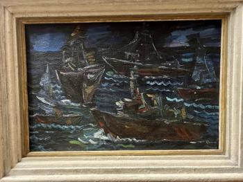 Sailing Ship - František Zdenek Eberl - 1930