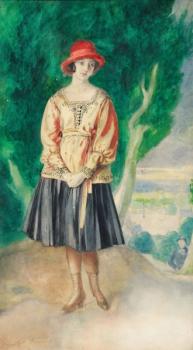 Girl - Ddina Jan (1870-1955) - 1910