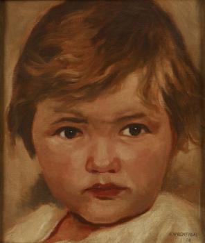 Portrait of Child - Nachtigal, Frantiek * 1923 - 1934