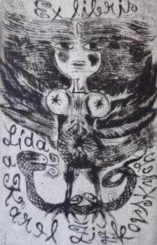 Graphics - Olga Čechová - 1974 Graphics - Olga Čechová - 1974