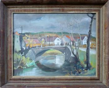 View of River - František Zuvač - 1943 View of River - František Zuvač - 1943