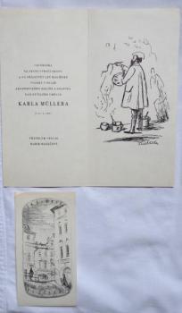 Karel Müller - Ex libris, Reminder Karel Müller - Ex libris, Reminder