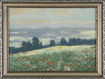 Summer Landscape - Chejlava Vratislav - 1930 Summer Landscape - Chejlava Vratislav - 1930