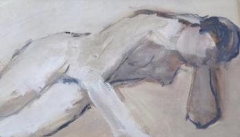 Rene Sebestik - Reclining Nude Girls Rene Sebestik - Reclining Nude Girls