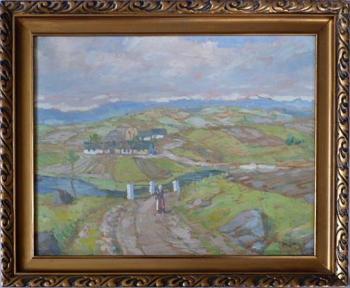 Landscape - Josef Mareš - 1924 Landscape - Josef Mareš - 1924