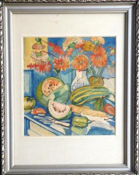 Aquarelle - paper - Josef Krejsa (1896-1941) - 1920 Aquarelle - paper - Josef Krejsa (1896-1941) - 1920