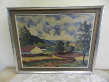 Painting - canvas - 1950 Painting - canvas - 1950