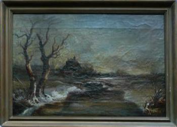Romantic Landscape - 1870 Romantic Landscape - 1870