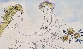 Nora Musatova - Mother with child Nora Musatova - Mother with child