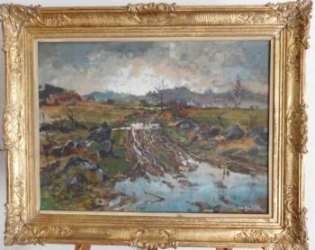 Spring Landscape - Karel Stehlík - 1930 Spring Landscape - Karel Stehlík - 1930