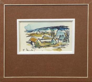 Aquarelle - paper - 1950 Aquarelle - paper - 1950