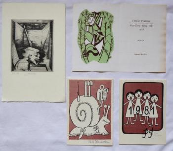 PF 1978 Samuel Stanko, PF 1981 Eva Landrova, Petr PF 1978 Samuel Stanko, PF 1981 Eva Landrova, Petr