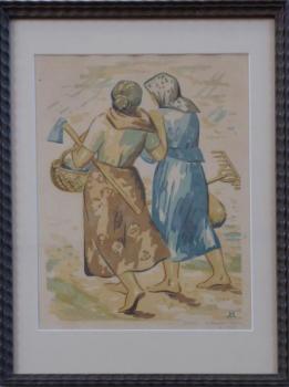 Marie Mrkvickova Hlobilova - On the way from the f Marie Mrkvickova Hlobilova - On the way from the f