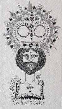 Jiri Antonin Svengsbir - Ex libris Sv. Pantucek Jiri Antonin Svengsbir - Ex libris Sv. Pantucek