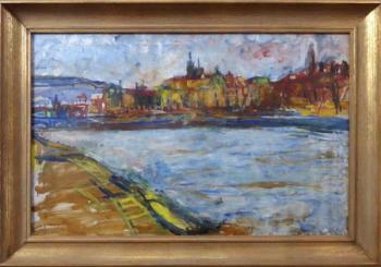 Blaha - View of Prague Castle and Lesser Town Blaha - View of Prague Castle and Lesser Town