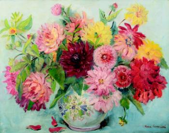 Peonies in a vase Peonies in a vase