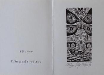 Graphics - Olga Čechová - 1976 Graphics - Olga Čechová - 1976