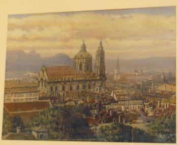 Aquarelle - Josef Vaic - 1935 Aquarelle - Josef Vaic - 1935