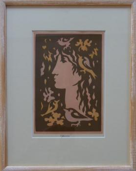 Ludmila Jirincova - Summer, girl with birds Ludmila Jirincova - Summer, girl with birds