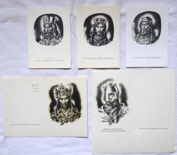 Vojtech Cinybulk - Czech monarchs, PF 1978, PF 197 Vojtech Cinybulk - Czech monarchs, PF 1978, PF 197