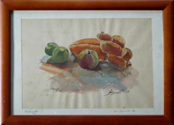 Still Life with Fruit - Egon Horovitz - 1927 Still Life with Fruit - Egon Horovitz - 1927