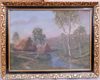 Village - Filipovič Vlado - 1930 Village - Filipovič Vlado - 1930