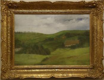 Landscape - M. Vích - 1935 Landscape - M. Vích - 1935