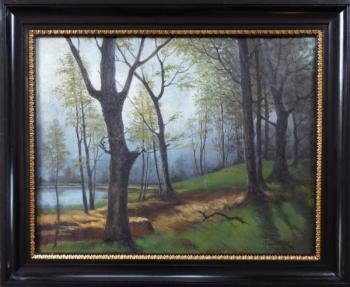 Jerabek - In a leafy forest by a pond Jerabek - In a leafy forest by a pond