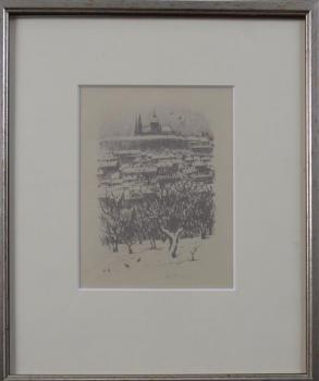 Viktor Stretti - View of Prague Castle Viktor Stretti - View of Prague Castle
