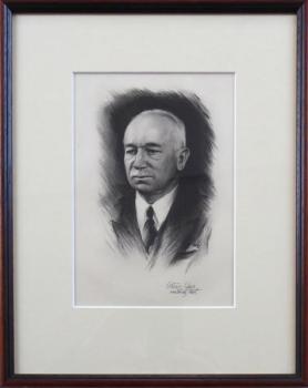 Alesa Vaic - Portrait of Edvard Benes Alesa Vaic - Portrait of Edvard Benes