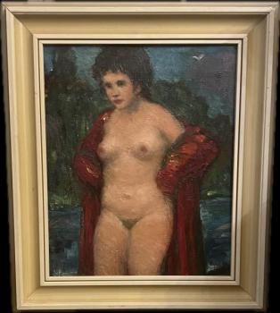 Nude - wood, cardboard - 1953 Nude - wood, cardboard - 1953