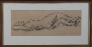 Jan Provaznik - Reclining Female Nude Jan Provaznik - Reclining Female Nude