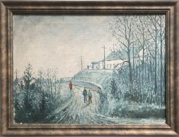 Landscape - Jaroslav Štěpán Maleček (1890 – 1983) - 1930 Landscape - Jaroslav Štěpán Maleček (1890 – 1983) - 1930