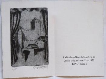 Vladimir Komarek - Kost Castle 3/80 Vladimir Komarek - Kost Castle 3/80