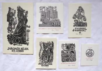 Zdenek Mezl - Six ex libris Zdenek Mezl - Six ex libris