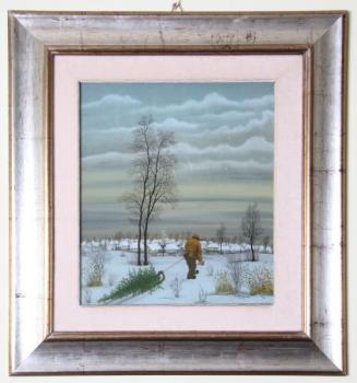 Winter Landscape - Tomo Kralj Tona - 1985