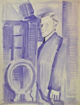 Portrait - Vlastislav Hofman - 1918
